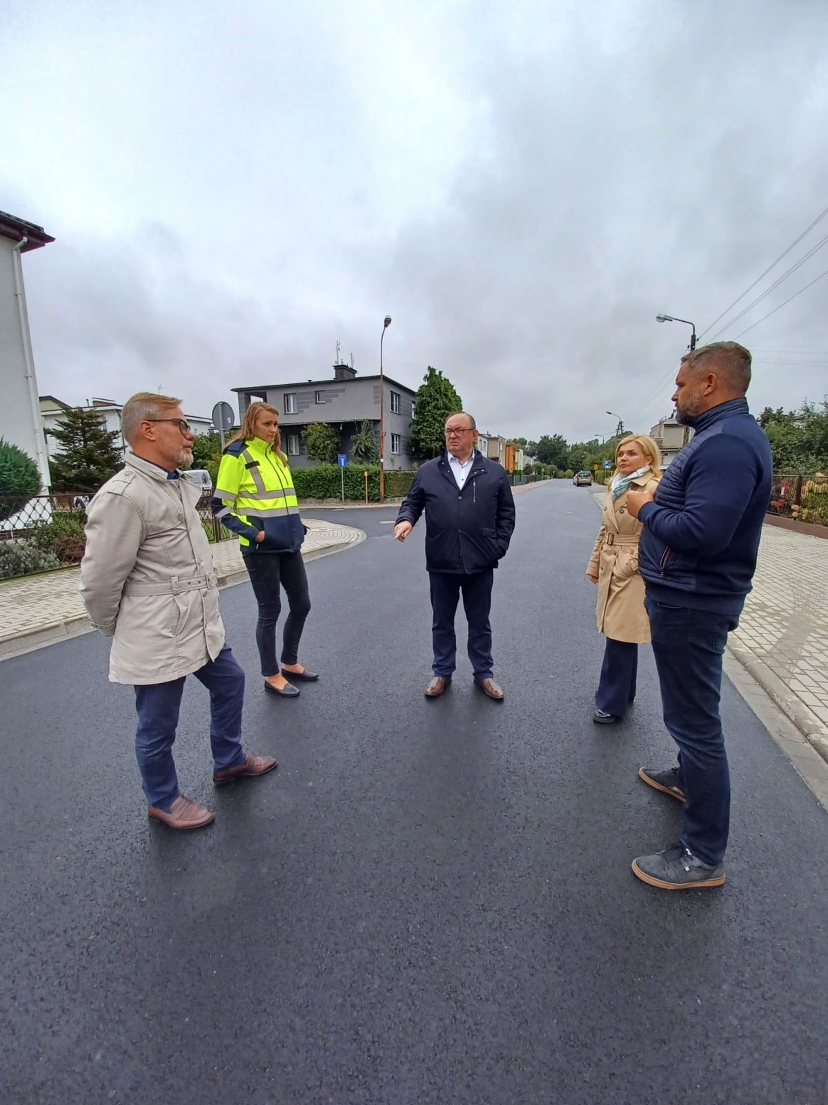 odbiór ul. Ogrodowej