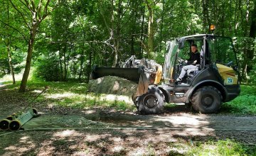 Remonty cząstkowe alejek parkowych