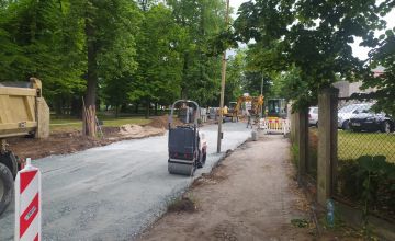 Remonty cząstkowe alejek parkowych