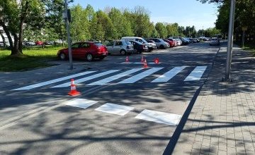 Odnowienie oznakowania poziomego na drogach w zarządzie SDM