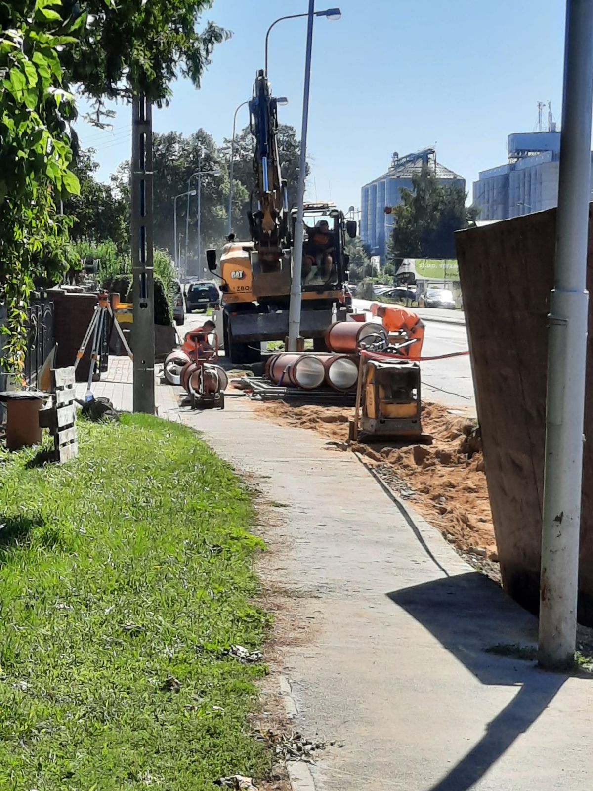 roboty na Krzywoustego