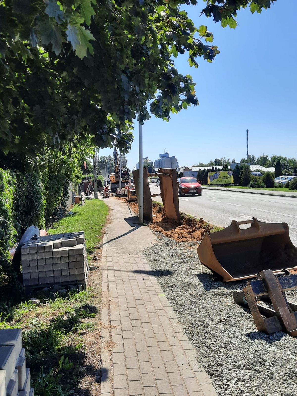 roboty na Krzywoustego