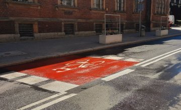 Zakończenie prac związanych z odnowieniem oznakowania poziomego