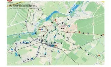 Zmiana trasy linii autobusowej nr 3 i uruchomienie przystanków tymczasowych w związku z zamknięciem skrzyżowania ul. Podchorążych z ul. Kopernika. 